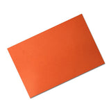 G10 sheet mm 1.2x120x300 g10 materiale per manici 1.2x120x300 Orange - rockbladekilns.com