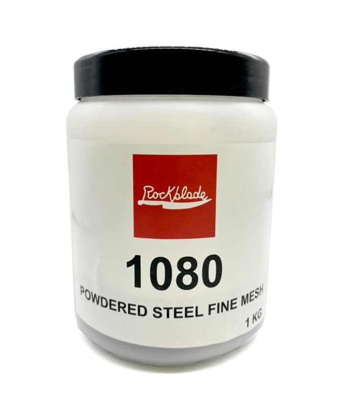 Powderized Steel 1080 POWDERED STEEL FINE MESH (400) 1 Kg | rockbladekilns.com