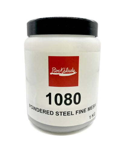 1080 POWDERED STEEL FINE MESH (400) 1 Kg consumabili produzione damasco - rockbladekilns.com