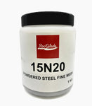 15N20 POWDERED STEEL FINE MESH (400) 1 Kg consumabili produzione damasco - rockbladekilns.com