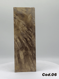 Amboyna burl conteggia legno materiale per manici 27x49x145mm Cod.06 - rockbladekilns.com