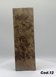 Amboyna burl conteggia legno materiale per manici 27x49x150mm Cod.12 - rockbladekilns.com