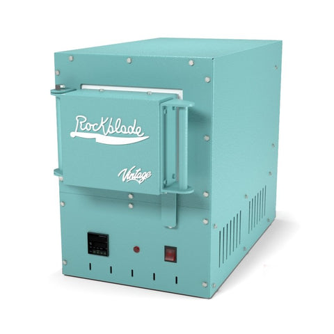 FORNO RBK 50 Forno da tempra Light Blue Vintage - rockbladekilns.com