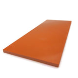 G10 mm 6.35x120x300 conteggia g10 materiale per manici Orange - rockbladekilns.com