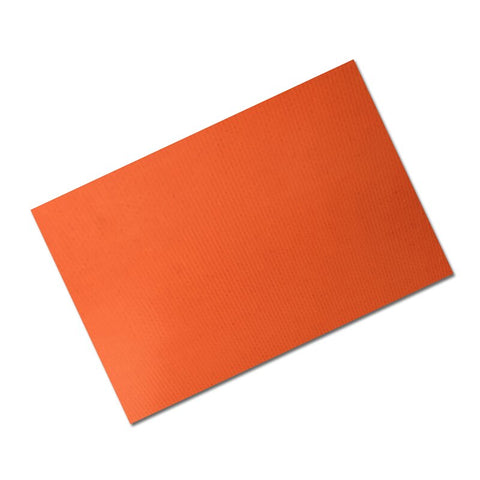 G10 sheet mm 0.6x120x300 g10 materiale per manici 0.6x120x300 Orange - rockbladekilns.com
