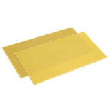 G10 sheet mm 0.6x120x300 g10 materiale per manici 0.6x120x300 Yellow - rockbladekilns.com