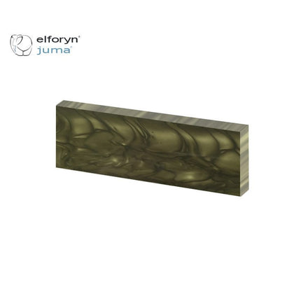 Juma scales mm 10x40x120 juma materiale per manici Army Green - rockbladekilns.com
